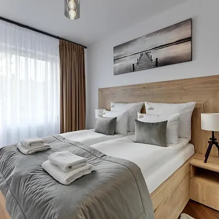 Seaside Baltea Park Seaside & Free Parking By Downtown Apartments Danzica Esterno foto
