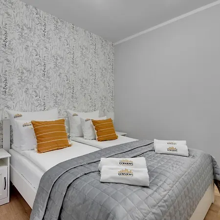 Seaside Baltea Park Seaside & Free Parking By Downtown Apartments Danzica Esterno foto