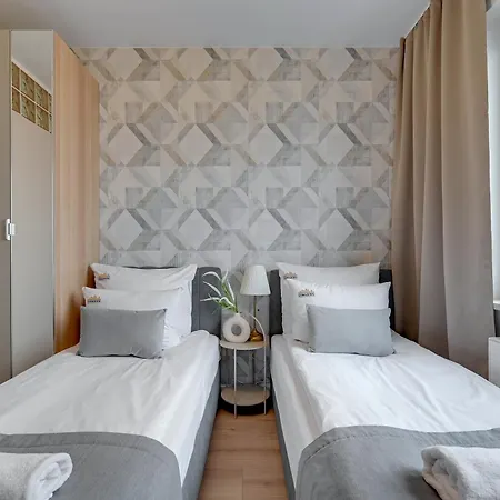 Seaside Baltea Park Seaside & Free Parking By Downtown Apartments Danzica Camera foto